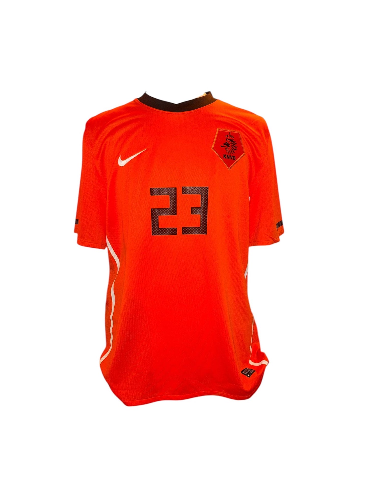 Rafael van der Vaart gesigneerd Nederlands elftal shirt 2010 met Fotobewijs