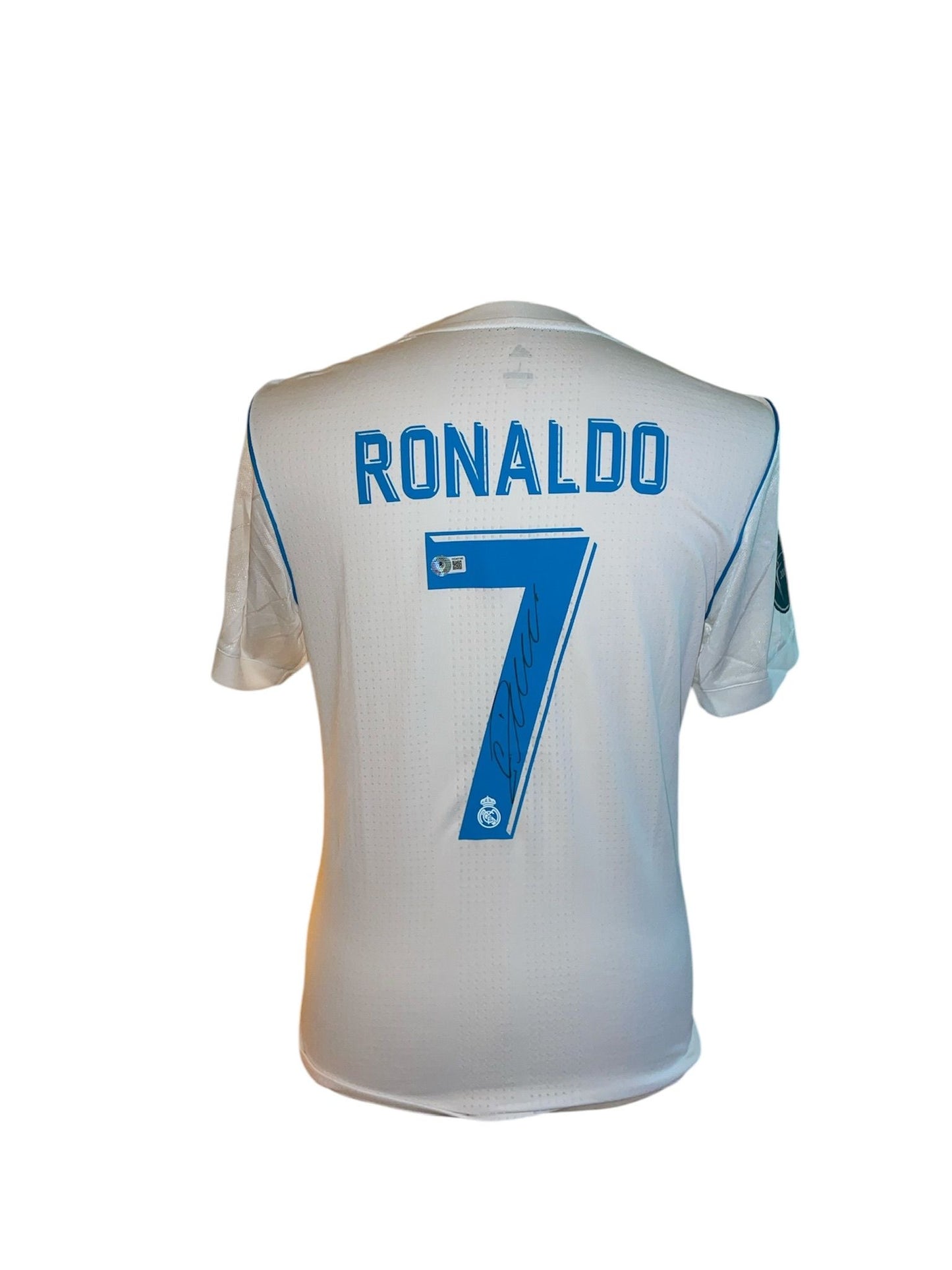 Gesigneerd Cristiano Ronaldo Real Madrid 2017-2018 shirt met echtheidscertificaat