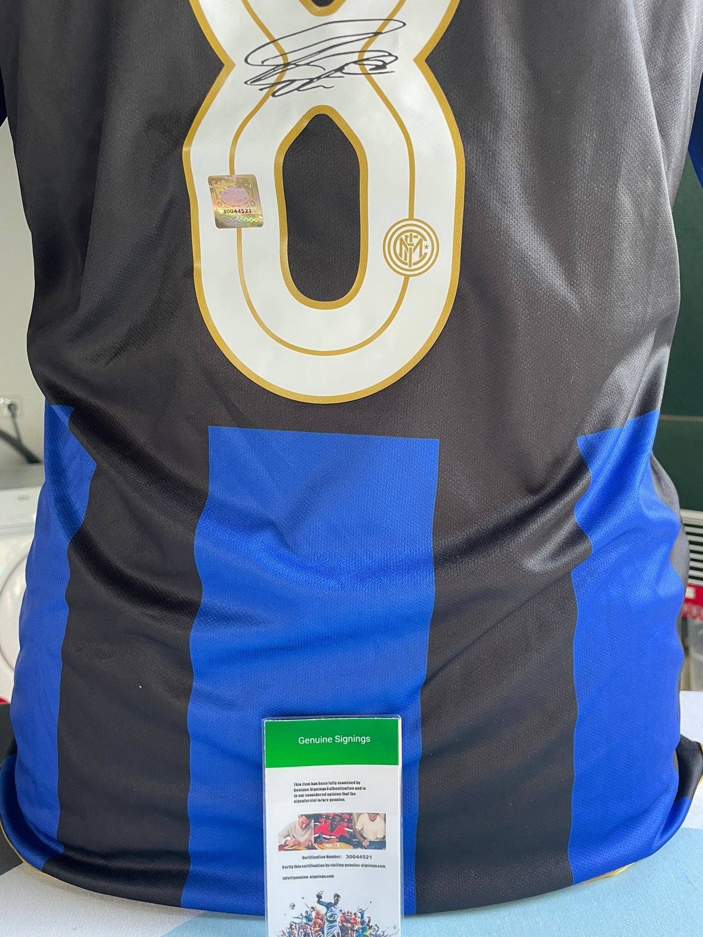 Gesigneerd Zlatan Ibrahimović Inter Milan 2008-2009 shirt met echtheidscertificaat