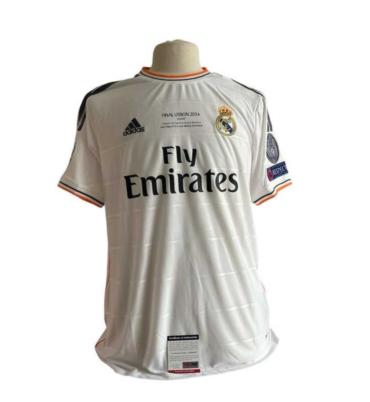 Gesigneerd Cristiano Ronaldo Real Madrid 2013-2014 shirt met echtheidscertificaat