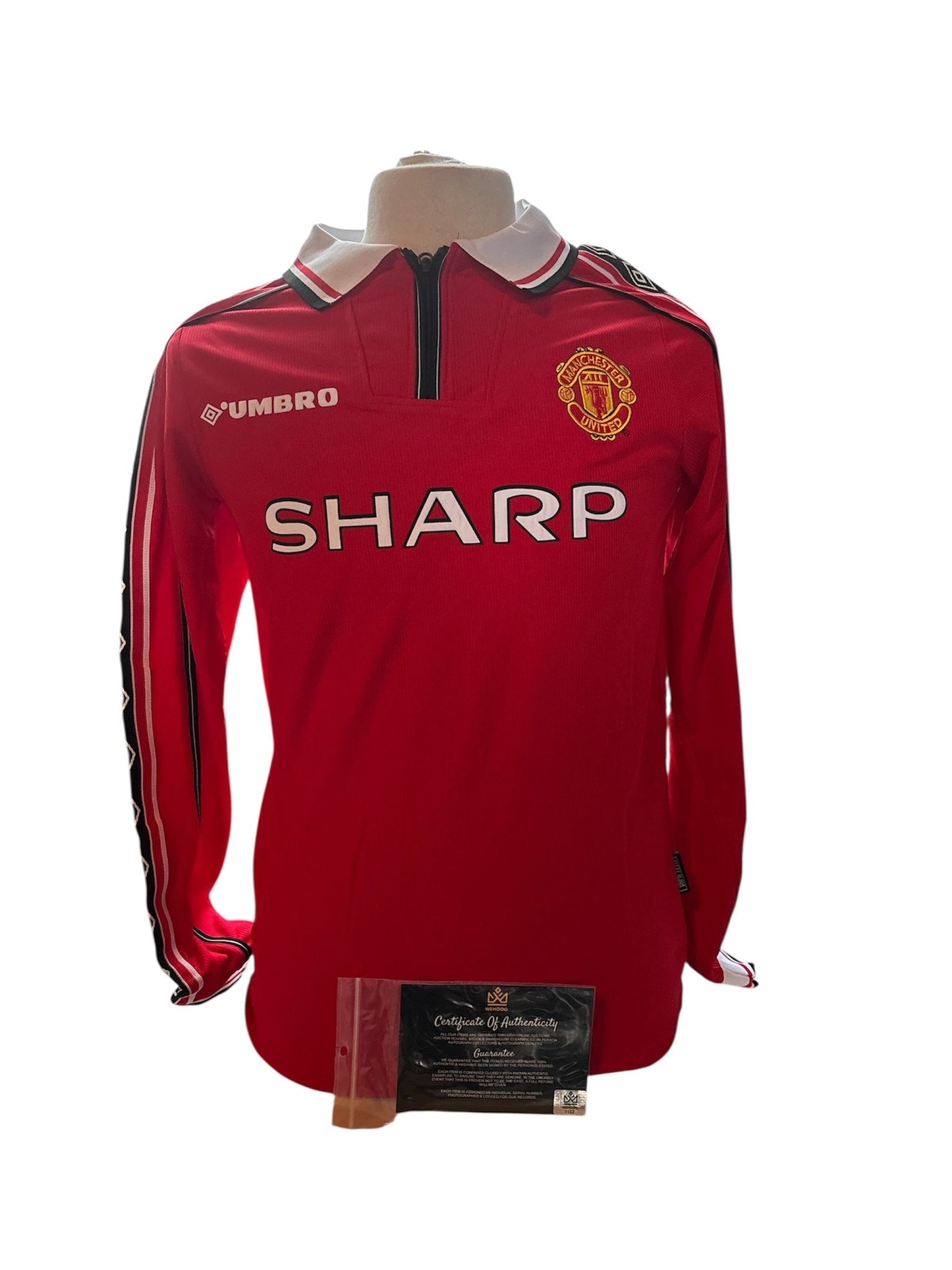 Ryan Giggs gesigneerd Manchester United 1998-1999 shirt met echtheidscertificaat