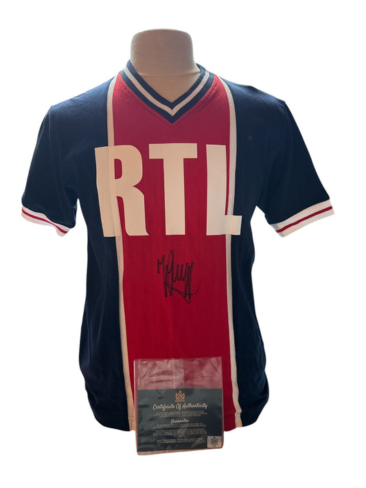 Johan Cruijff gesigneerd PSG shirt met echtheidscertificaat