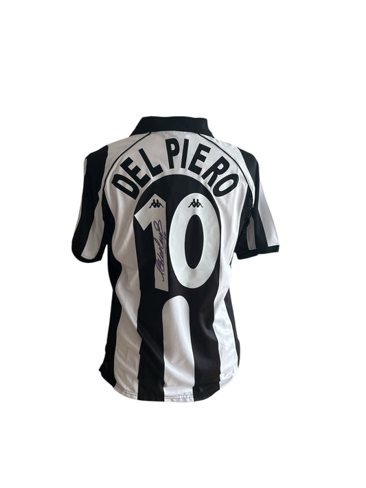 Del Piero gesigneerd Juventus 1997-1998 shirt met echtheidscertificaat