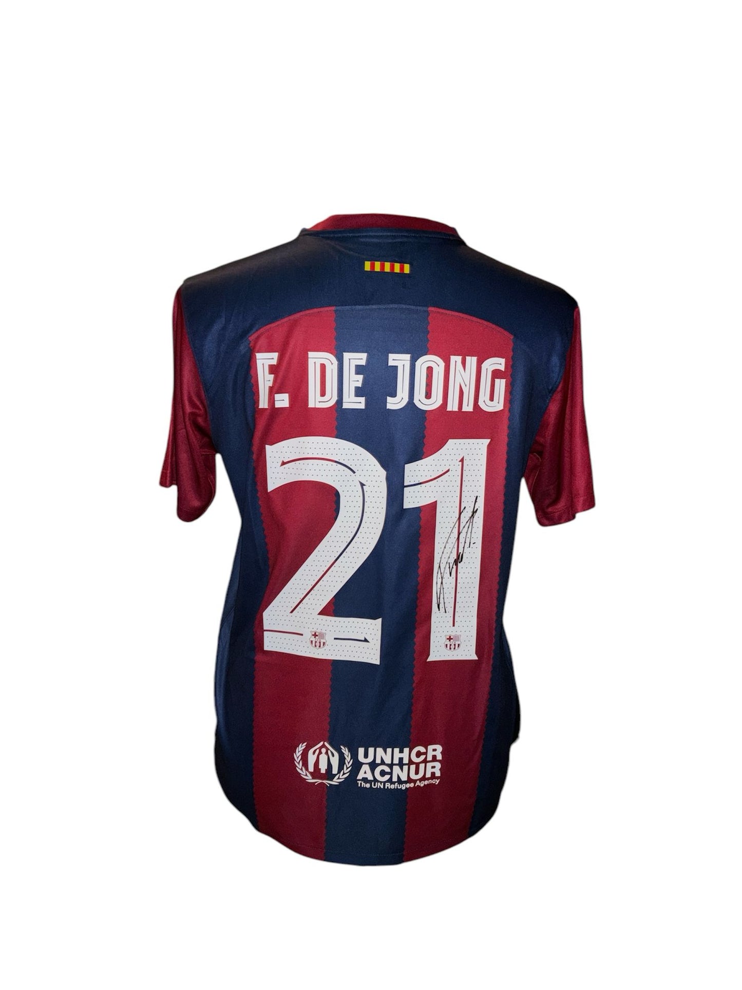 Frenkie de Jong gesigneerd FC Barcelona 2023-2024 shirt