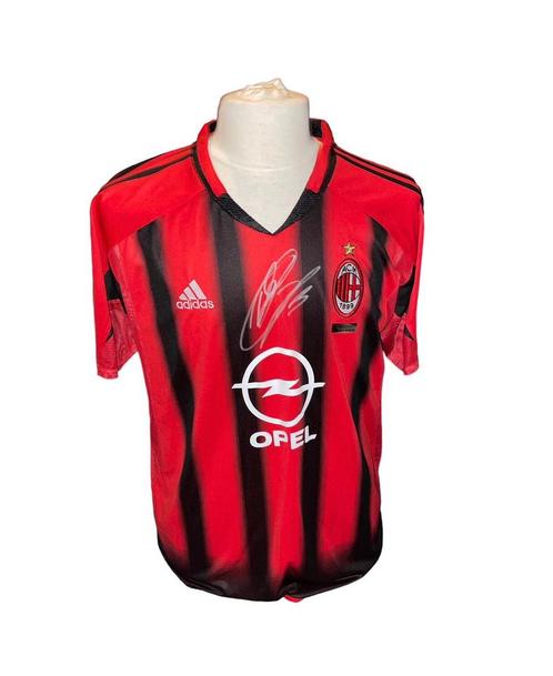 Filippo Inzaghi gesigneerd AC Milan 03/04 shirt met certificaat