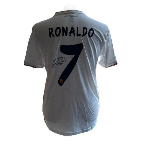 Cristiano Ronaldo gesigneerd Real Madrid 2013-2014 shirt met echtheidscertificaat
