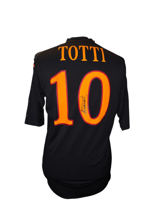 Francesco Totti gesigneerd AS Roma 2002-2003 shirt zonder certificaat