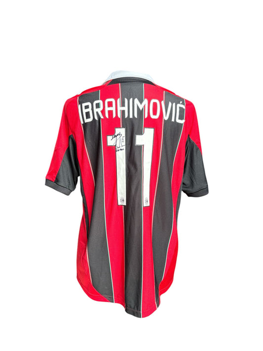 Zlatan Ibrahimovic gesigneerd AC Milan 2012-2013 met echtheidscertificaat