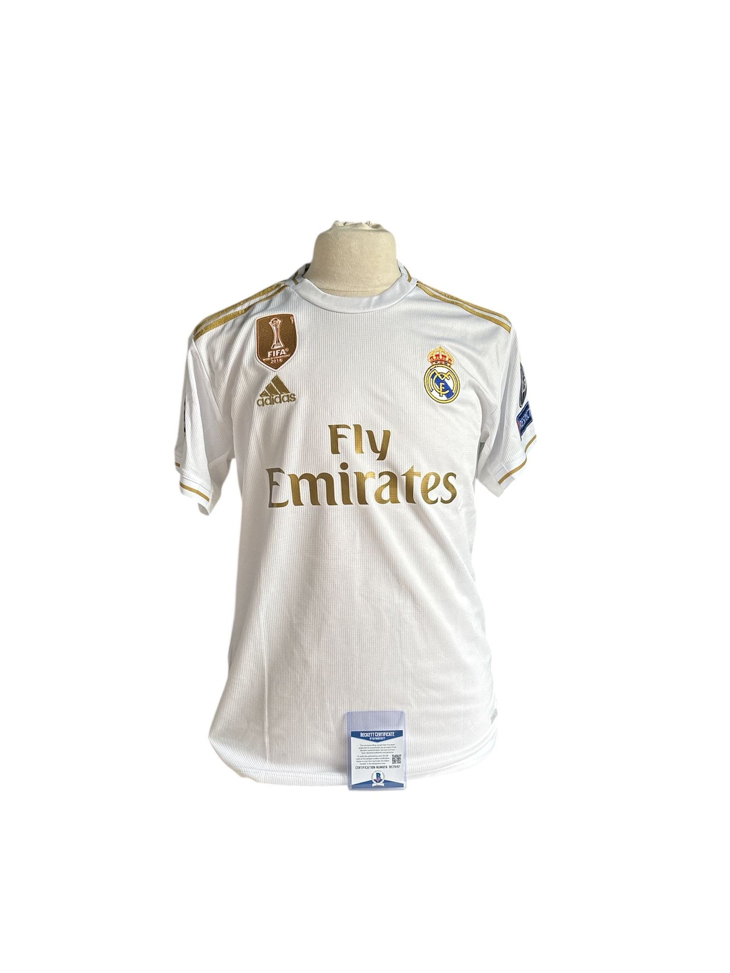 Luka Modric gesigneerd Real Madrid 2019-2020 shirt met echtheidscertificaat