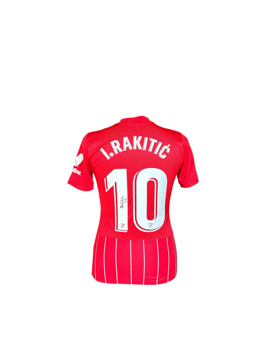 Ivan Rakitić gesigneerd Sevilla 2021/2022 uitshirt
