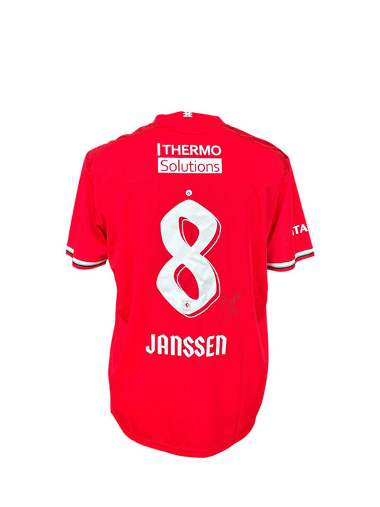 Theo Janssen gesigneerd FC Twente 2024-2025 shirt met fotobewijs