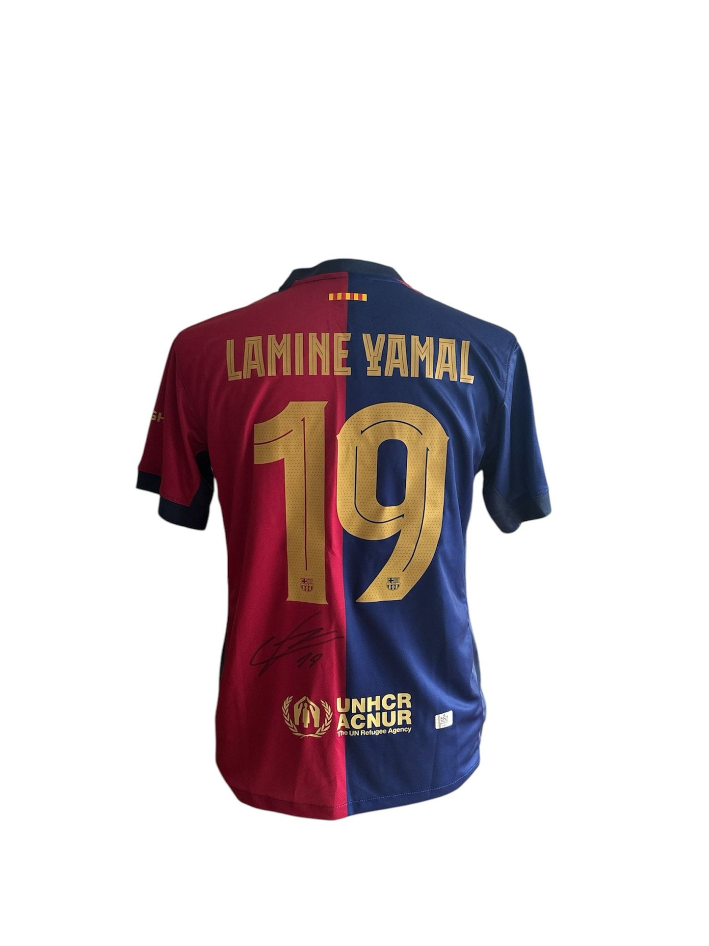 Lamine Yamal gesigneerd FC Barcelona 2024-2025 shirt met echtheidscertificaat