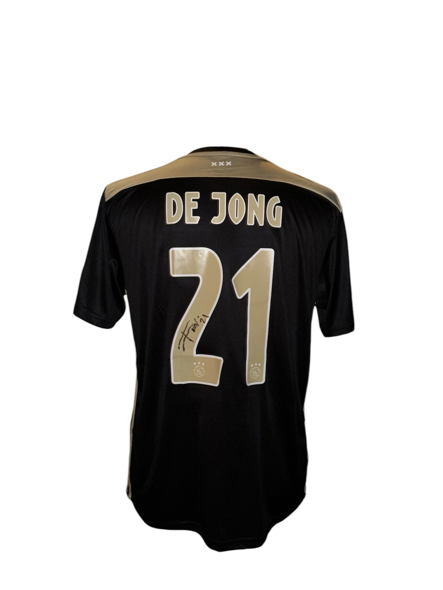 Frenkie De Jong Gesigneerd Ajax 2018 2019 Shirt 4S Signed Shirts frenkie-de-jong-gesigneerd-ajax-2018-2019-shirt-4s-signed-shirts