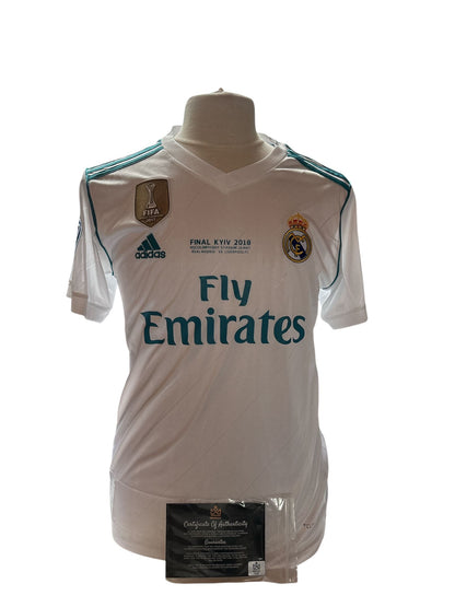 Cristiano Ronaldo signed Real Madrid 2017-2018 shirt with certificate of authenticity