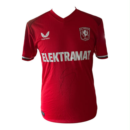 Sem Steijn gesigneerd FC Twente 2024-2025 Europa League shirt zonder certificaat
