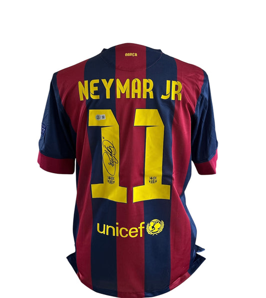 Neymar gesigneerd FC Barcelona 2014-2015 shirt met certificaat