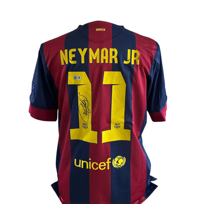 Neymar gesigneerd FC Barcelona 2014-2015 shirt met certificaat