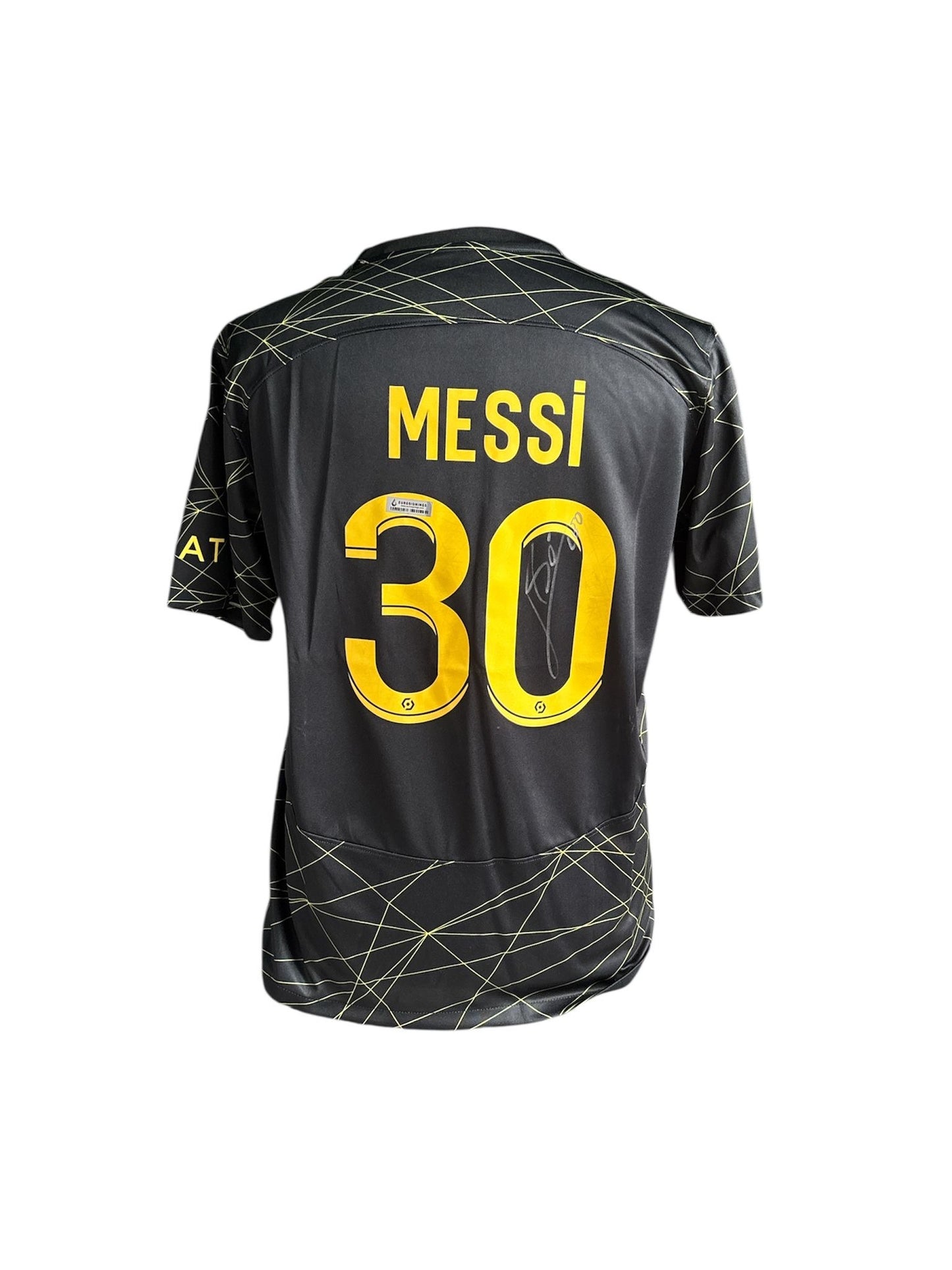 Gesigneerd Lionel Messi Paris Saint Germain 2022-2023 4e shirt met echtheidscertificaat