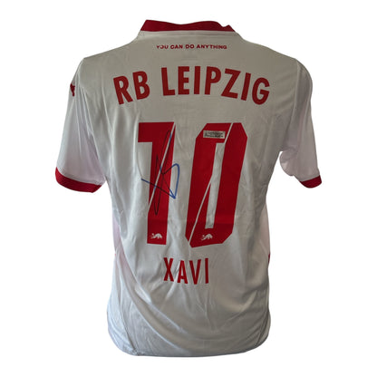 Xavi Simons gesigneerd RB Leipzig 2024-2025 shirt met certificaat