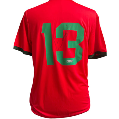 Eusébio gesigneerd Portugal 1962 shirt met certificaat