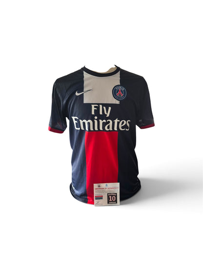 Zlatan Ibrahimović gesigneerd Paris Saint-Germain 2013-2014 shirt met certificaat