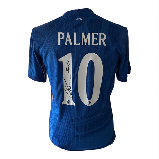 Cole Palmer gesigneerd Chelsea 2025-2026 shirt met certificaat