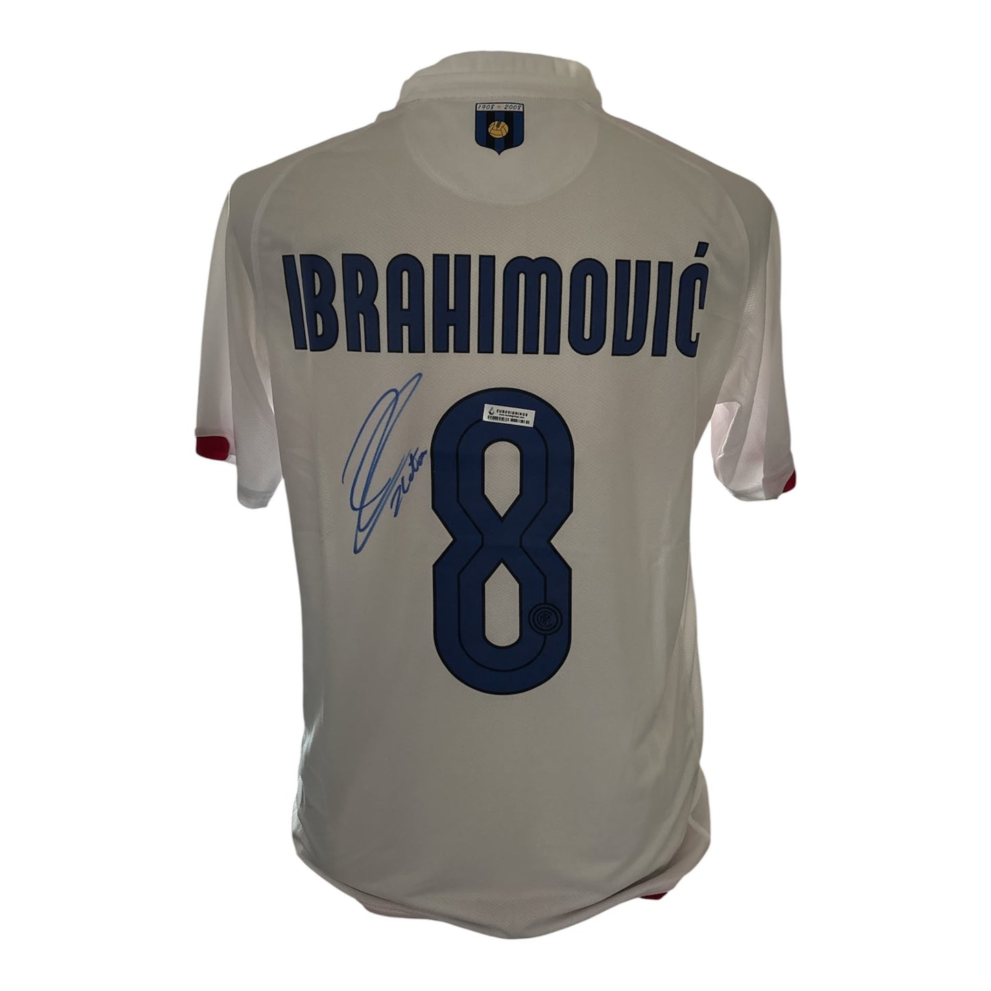 Zlatan Ibrahimović gesigneerd Internazionale 2007-2008 shirt met certificaat