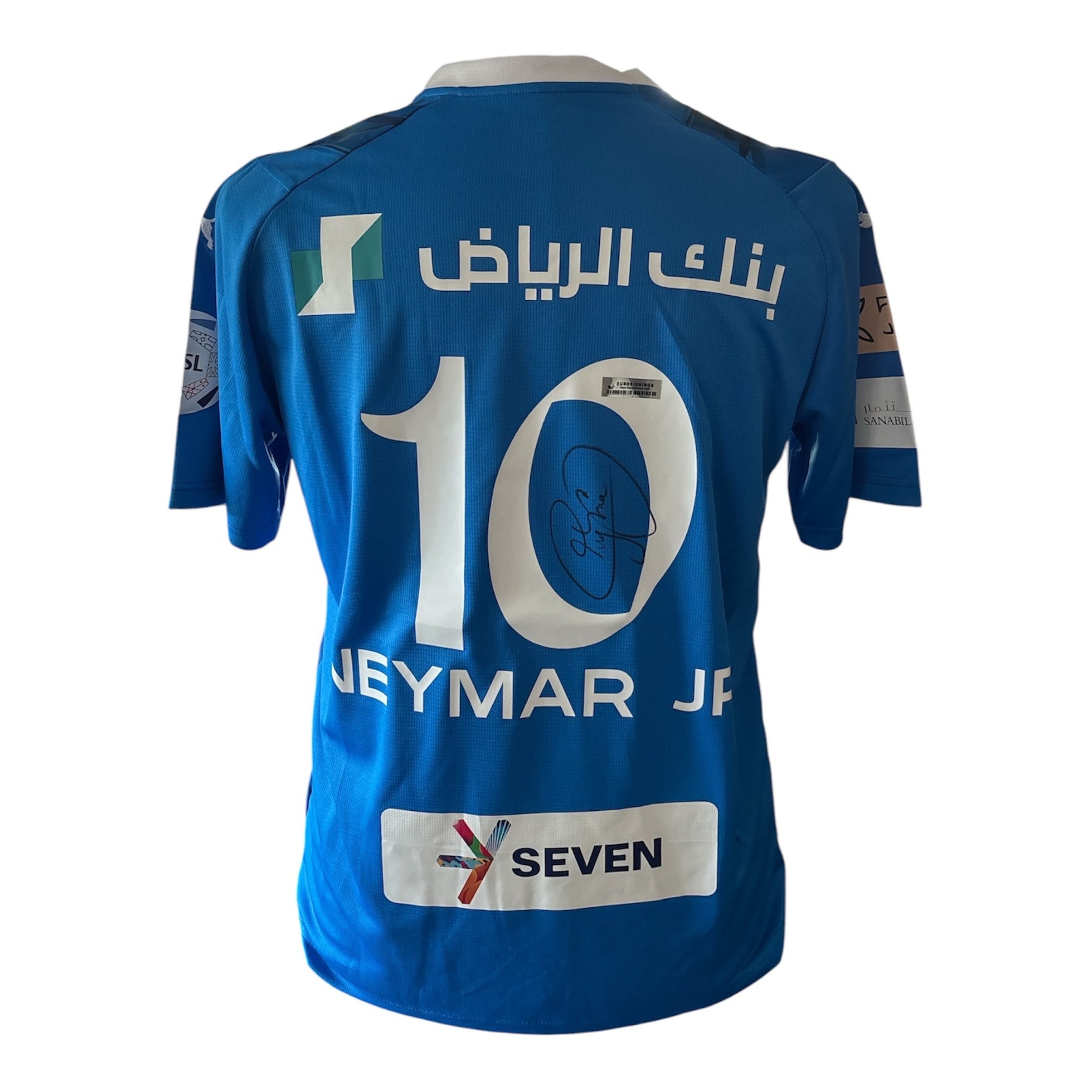 Neymar Jr gesigneerd Al Hilal shirt 2023-2024 met echtheidscertificaat