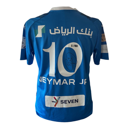 Neymar Jr gesigneerd Al Hilal shirt 2023-2024 met echtheidscertificaat