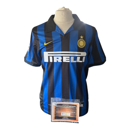 Ronaldo Nazário gesigneerd Internazionale 1999-2000 shirt met certificaat