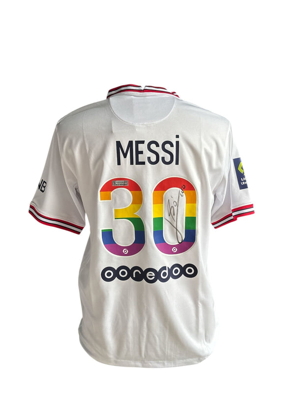 Gesigneerd Lionel Messi Paris Saint Germain 2021-2022 shirt met echtheidscertificaat