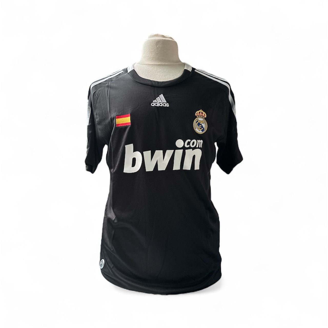 Rafael van der Vaart gesigneerd Real Madrid shirt 2009-2010 met Fotobewijs