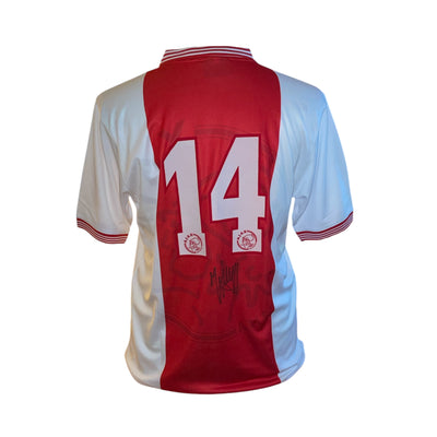 Johan Cruijff gesigneerd Ajax 1995-1996 shirt met certificaat
