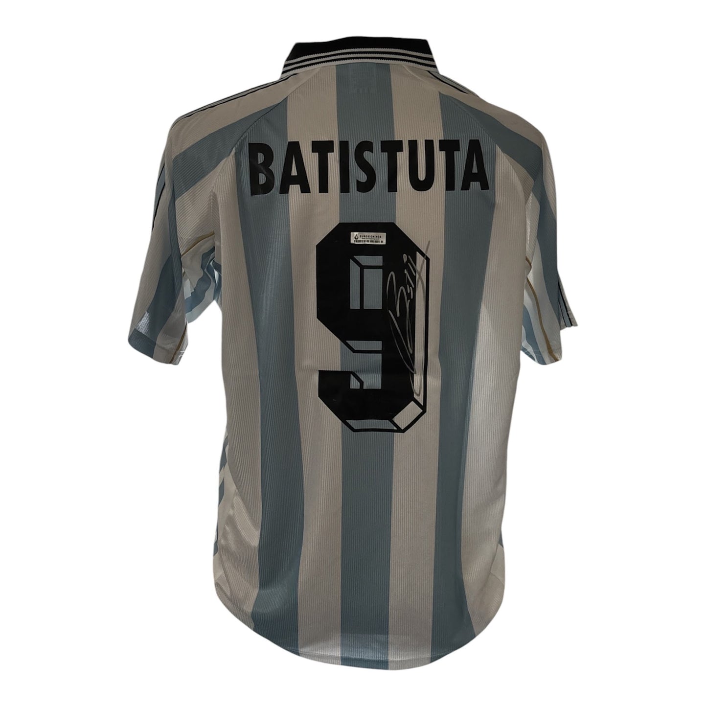 Gabriel Batistuta gesigneerd Argentinië WK 1998 shirt met certificaat