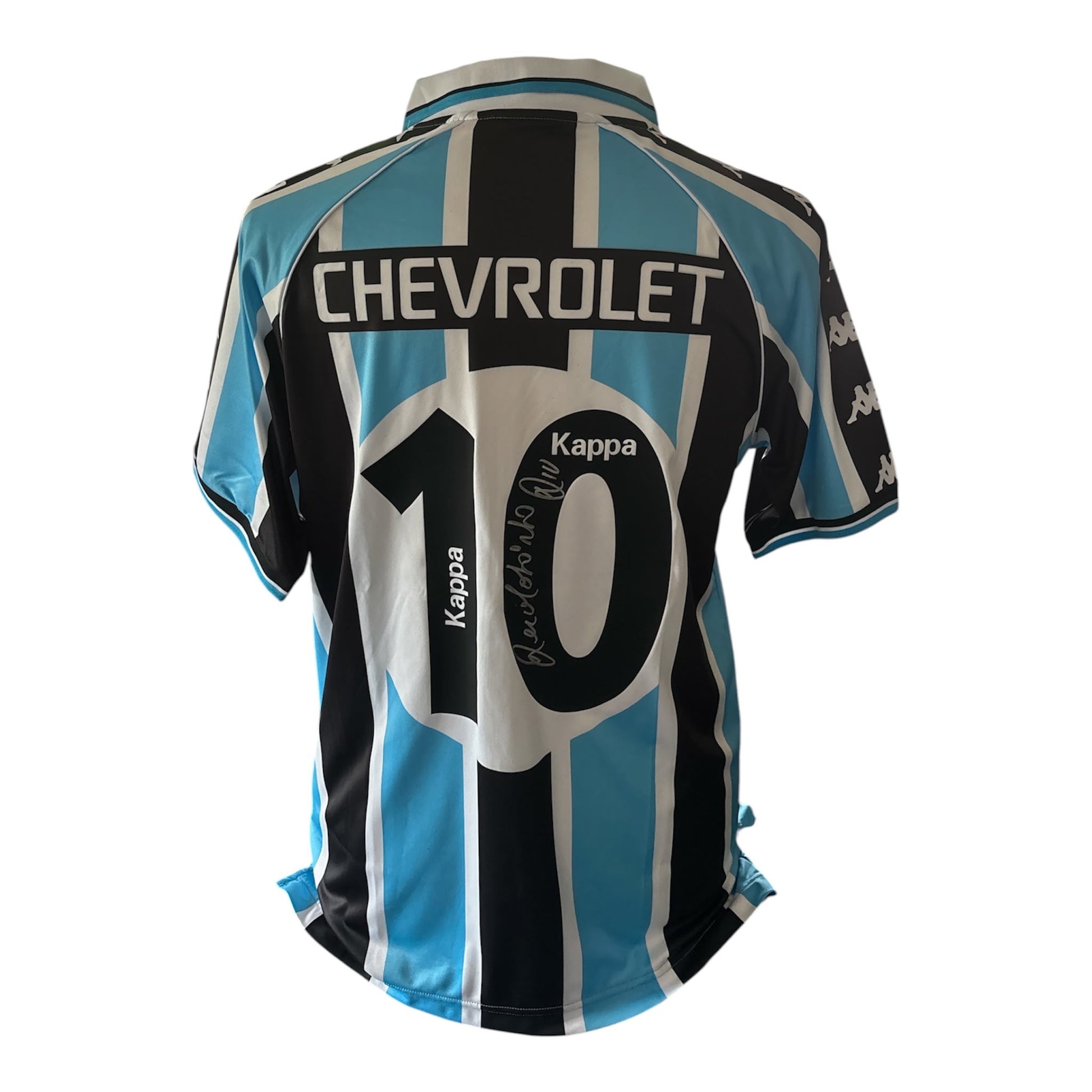 Ronaldinho gesigneerd Gremio shirt 2000 met echtheidscertificaat