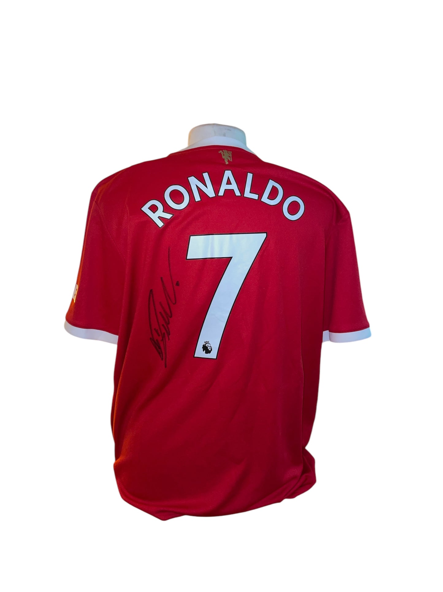 Cristiano Ronaldo gesigneerd Manchester United 21/22 shirt met certificaat.