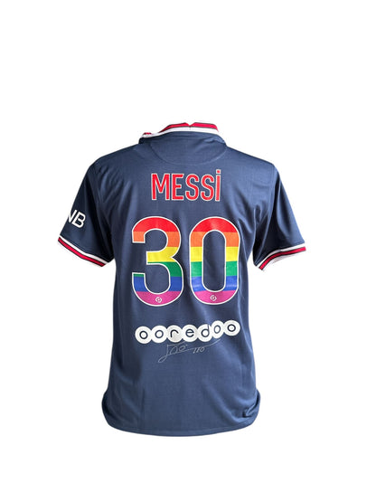 Gesigneerd Lionel Messi Paris Saint Germain 2021-2022 shirt met echtheidscertificaat