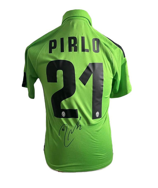 Andrea Pirlo gesigneerd Juventus 14/15 uitshirt met certificaat