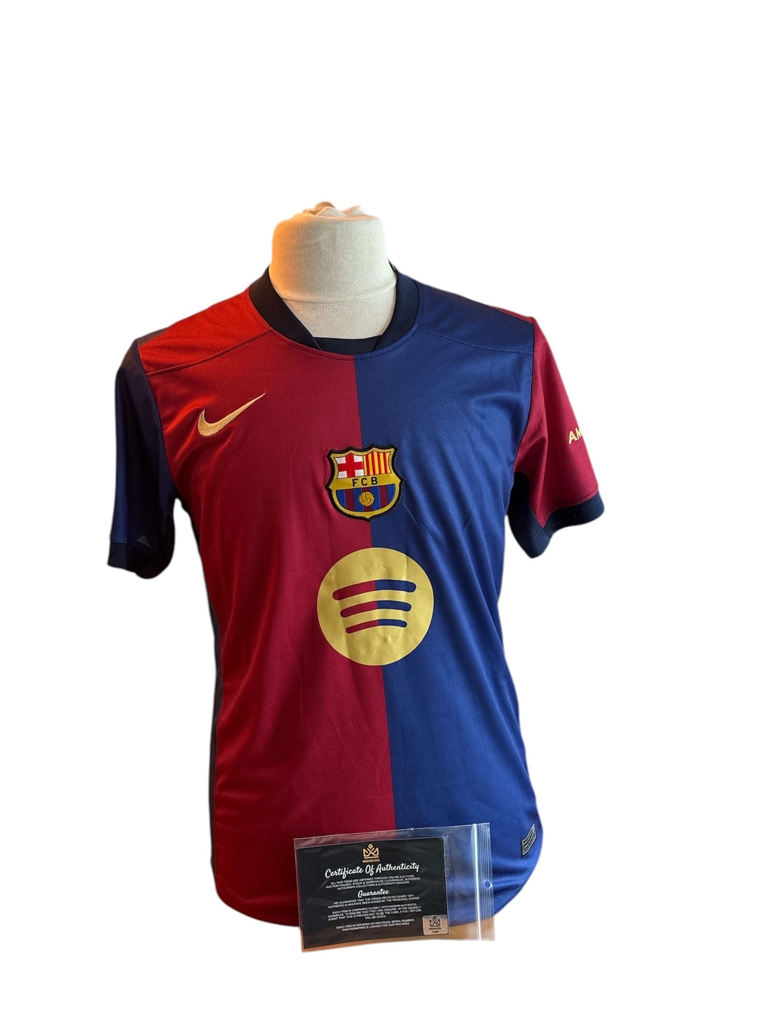 Raphina signed Barcelona 2024-2025 shirt