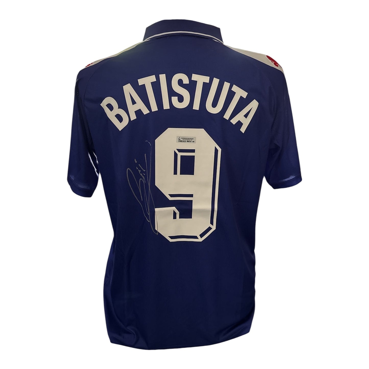 Gabriel Batistuta gesigneerd Fiorentina 1997-1998 shirt met certificaat