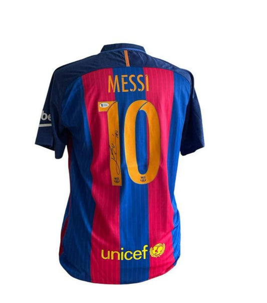 Gesigneerd Lionel Messi FC Barcelona 2012-2013 shirt met echtheidscertificaat