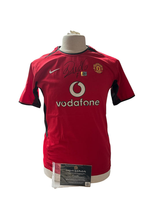 Cristiano Ronaldo gesigneerd Manchester United 2003-2004 shirt met certificaat