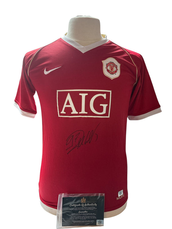 Cristiano Ronaldo gesigneerd Manchster United 2006-2007 met echtheidscertificaat