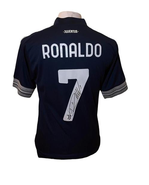 Cristiano Ronaldo gesigneerd Juventus 2020-2021 shirt met certificaat