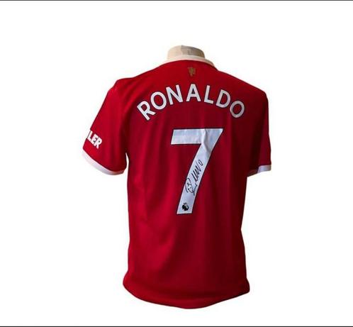 Cristiano Ronaldo gesigneerd Manchester United 21/22 shirt met certificaat.