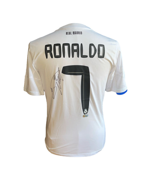 Cristiano Ronaldo gesigneerd Real Madrid 10/11 shirt met Certificaat
