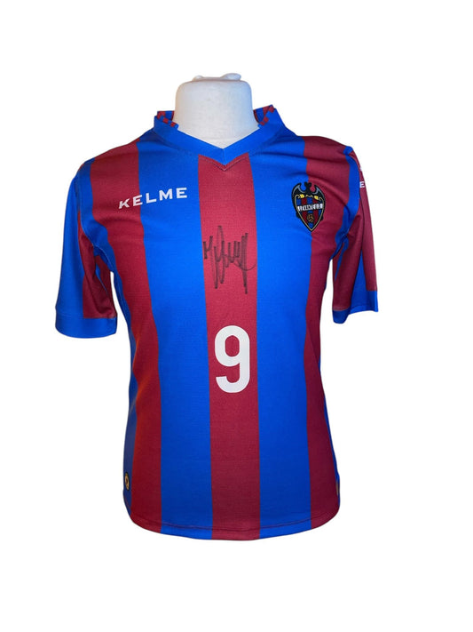 Johan Cruijff gesigneerd Levante shirt met certificaat