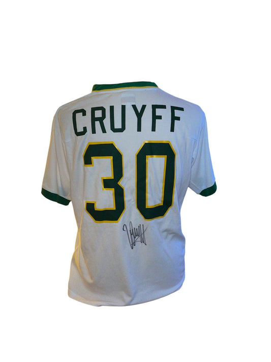 Johan Cruijff gesigneerd New York Cosmos shirt met certificaat