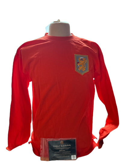 Johan Cruijff gesigneerd Nederlands elftal 1968 shirt met echtheidscertificaat