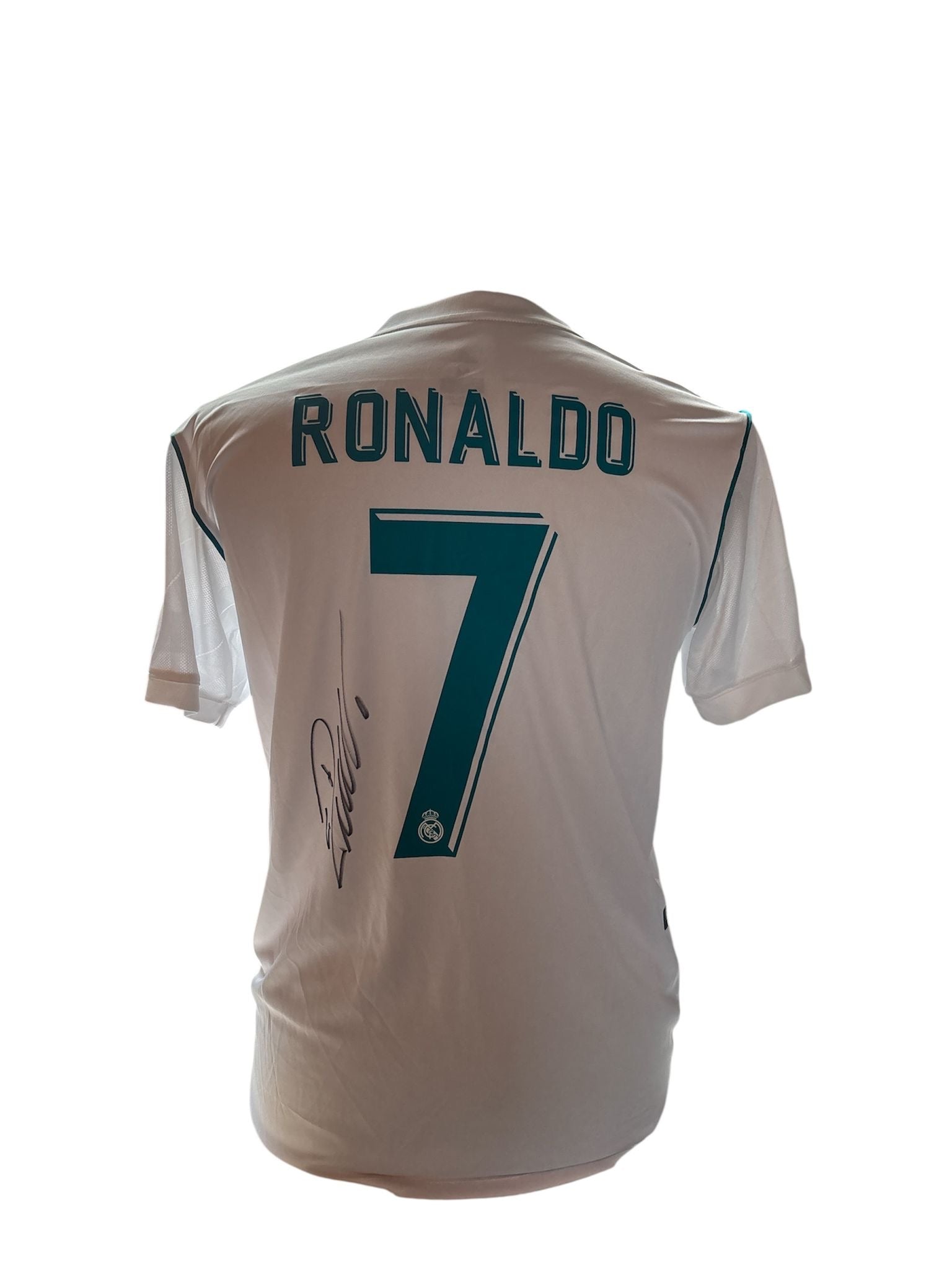 Cristiano Ronaldo signed Real Madrid 2017-2018 shirt with certificate of authenticity